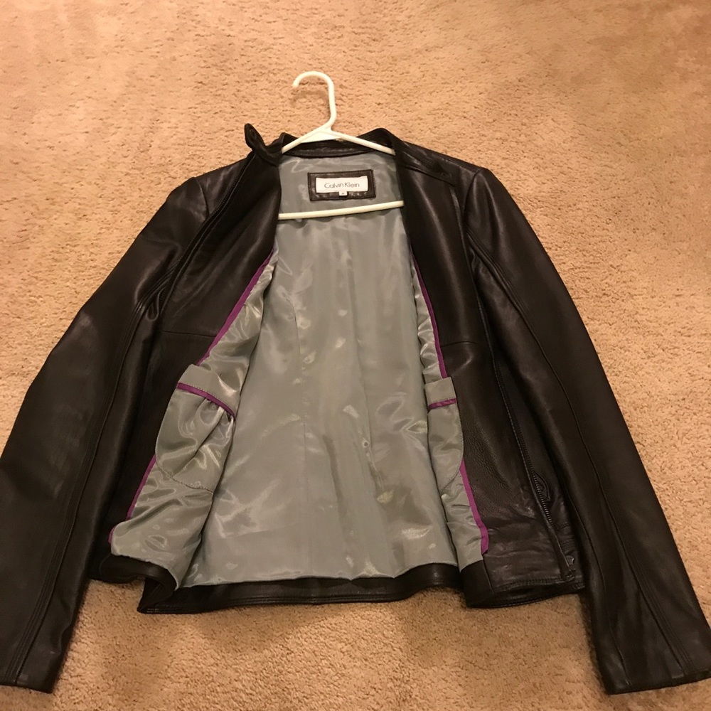 Calvin Klein Leather Jacket